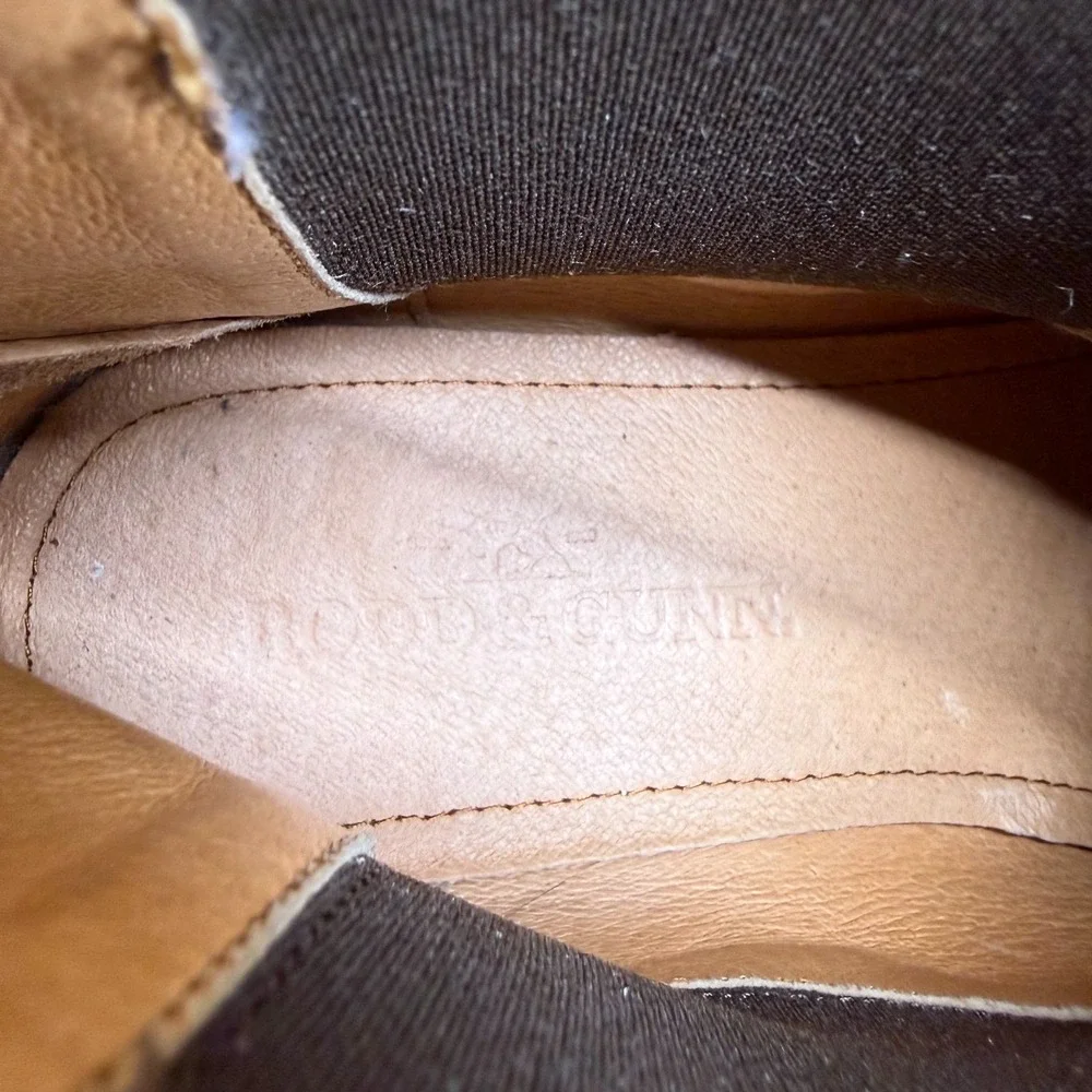 Rodd & Gunn Nicholls Street Chelsea Boot Mens 12 EU 45 Cognac Leather Casual